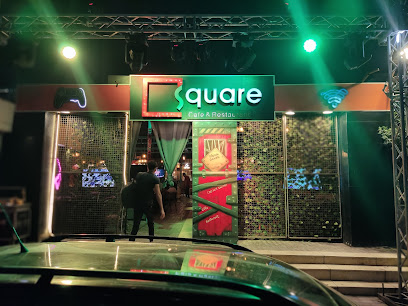 Square cafe and restaurant